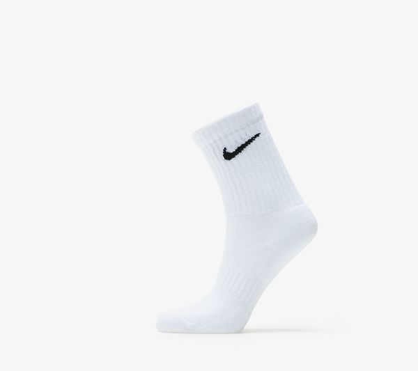 Nike Nike Everyday Cush 3-Pack Crew Socks White/ Black