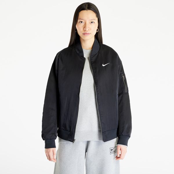 Nike Nike Sportswear Women's Varsity Bomber Jacket Black/ Black/ White