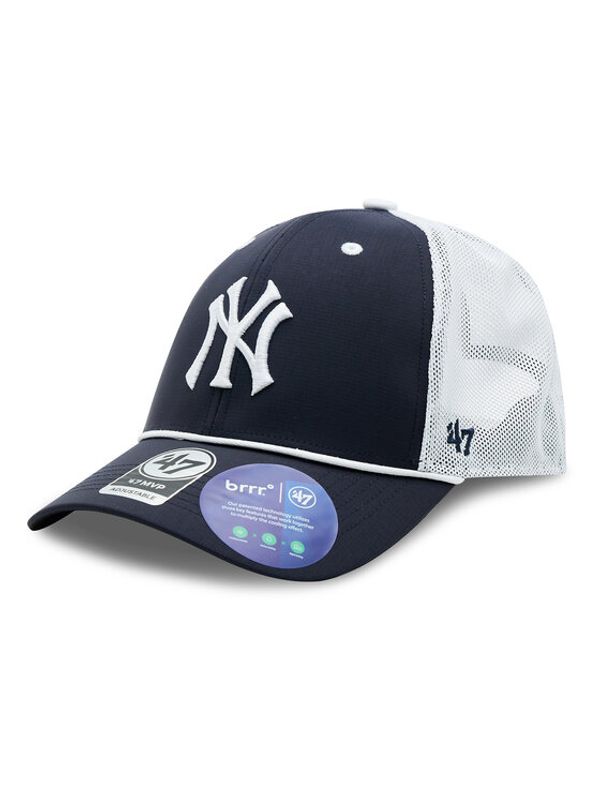 47 Brand 47 Brand Шапка с козирка MLB New York Yankees brrr Mesh Pop 47 MVP B-BRPOP17BBP-NY Тъмносин
