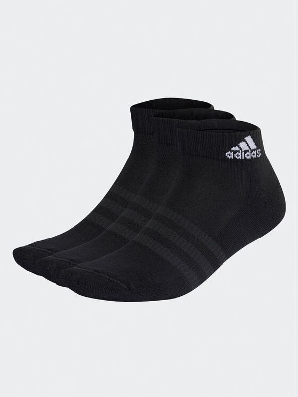 adidas Performance adidas Чорапи къси унисекс Cushioned Sportswear Ankle Socks 3 Pairs IC1277 Черен