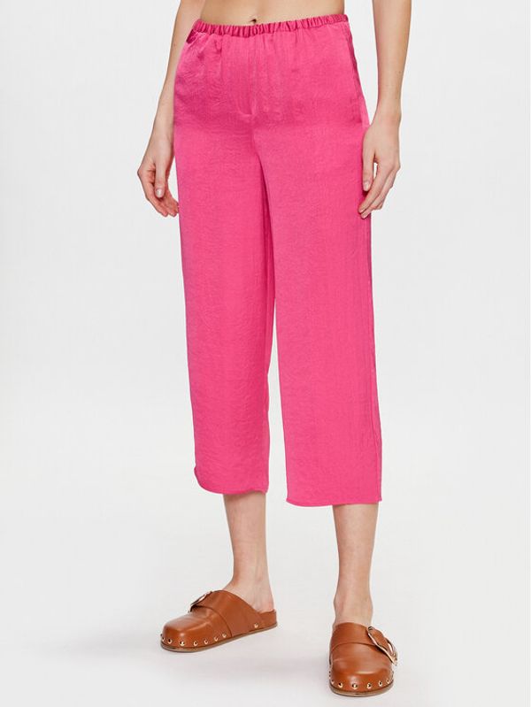 American Vintage American Vintage Текстилни панталони Widland WID10EE23 Розов Regular Fit