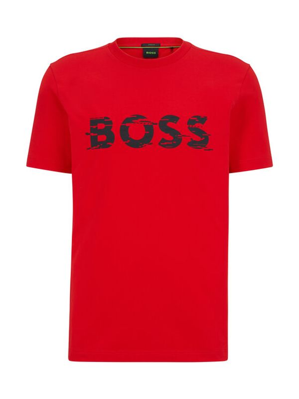 Boss Boss Тишърт 50483730 Червен Regular Fit
