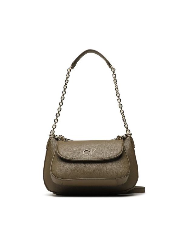 Calvin Klein Calvin Klein Дамска чанта Re-Lock Dbl Shoulder Bag K60K610183 Зелен