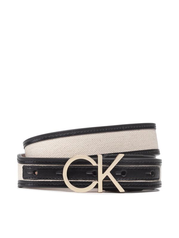 Calvin Klein Calvin Klein Дамски колан Calvin Resort Ck Logo 3cm Belt K60K609175 Бежов
