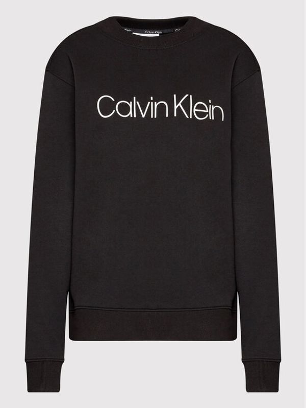 Calvin Klein Curve Calvin Klein Curve Суитшърт Inclusive Core Logo K20K203634 Черен Regular Fit
