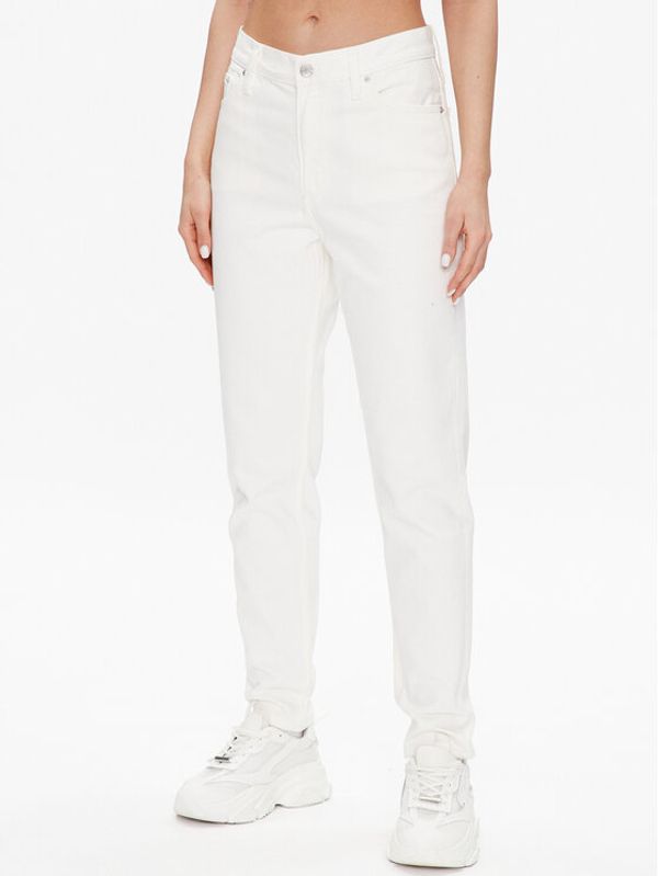 Calvin Klein Jeans Calvin Klein Jeans Дънки J20J220603 Бял Regular Fit