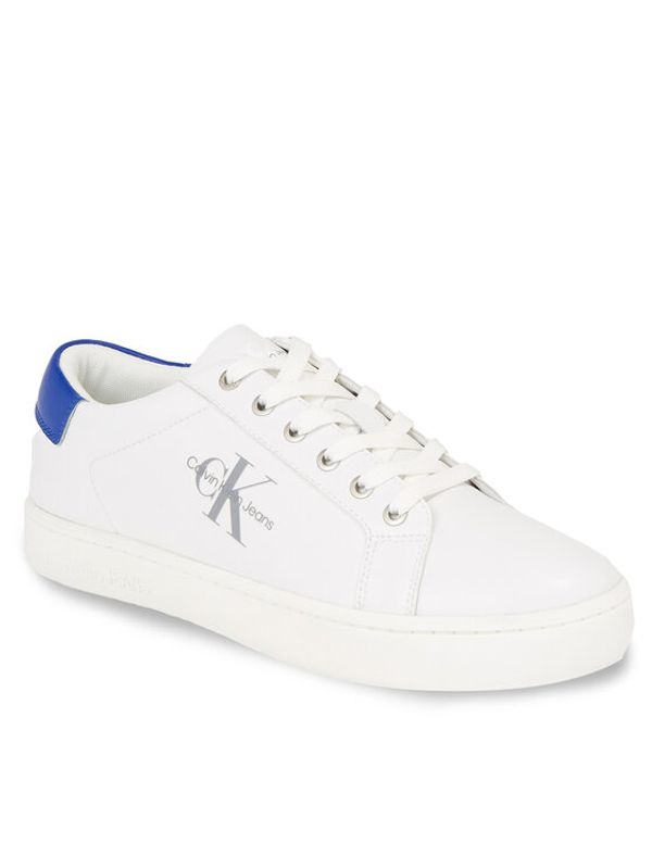 Calvin Klein Jeans Calvin Klein Jeans Сникърси Classic Cupsole Laceup Low Lth YM0YM00491 Бял