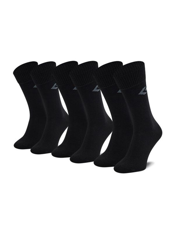 Converse Converse Комплект 3 чифта дълги чорапи мъжки E745B-3010 r.39-42 Черен