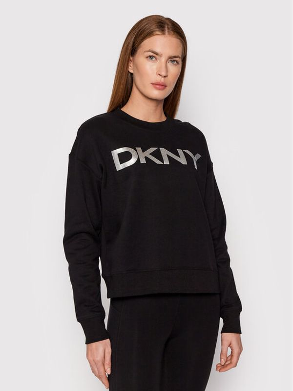 DKNY Sport DKNY Sport Суитшърт DP1T7974 Черен Relaxed Fit