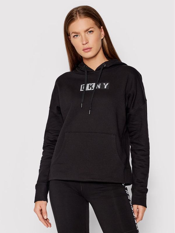 DKNY Sport DKNY Sport Суитшърт DP1T8291 Черен Relaxed Fit
