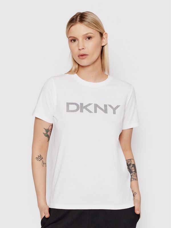 DKNY Sport DKNY Sport Тишърт DP1T6749 Бял Regular Fit