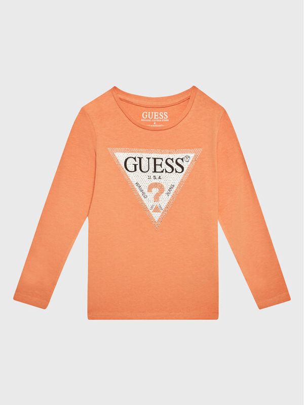 Guess Guess Блуза J2YI50 K6YW1 Оранжев Regular Fit