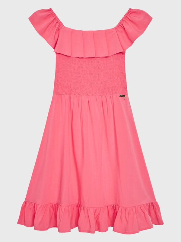 Guess Guess Лятна рокля J3GK36 WFBN0 Розов Regular Fit