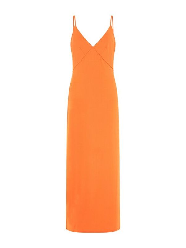 Guess Guess Официална рокля Ramsha W3GK65 KBPZ0 Оранжев Regular Fit