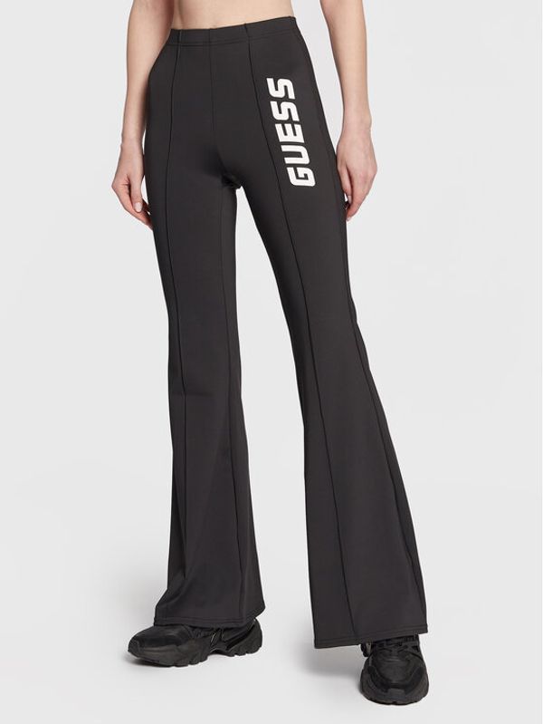 Guess Guess Текстилни панталони V3RB20 KBIL2 Черен Slim Fit