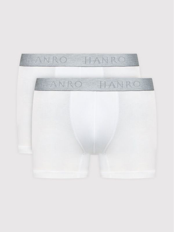 Hanro Hanro Комплект 2 чифта боксерки Essentials 3078 Бял