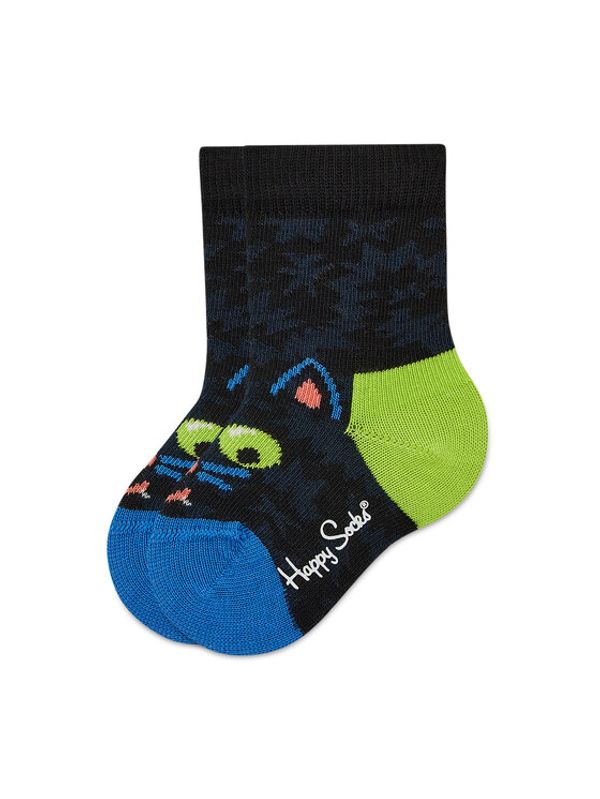 Happy Socks Happy Socks Чорапи дълги детски KCAT01-9300 Черен
