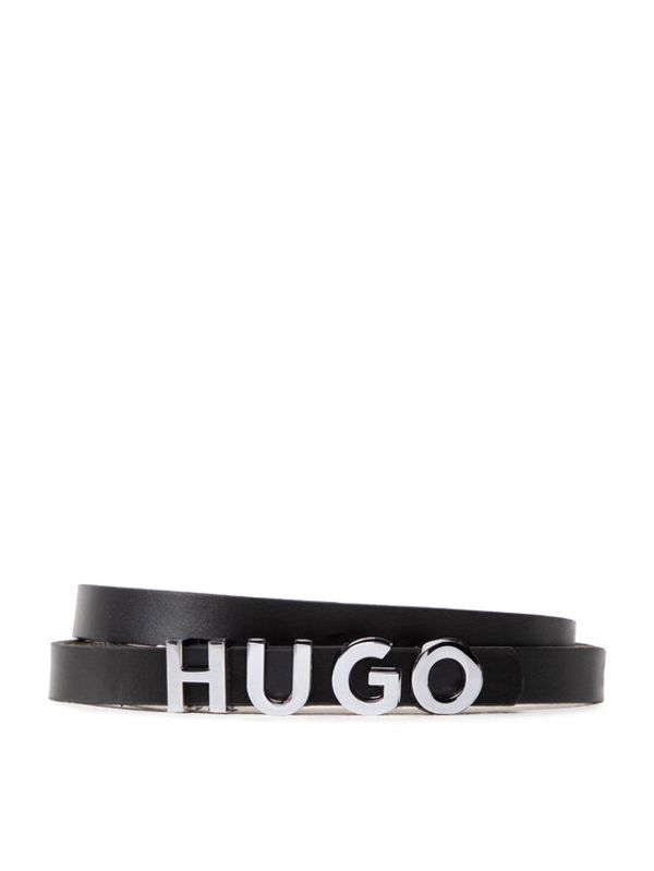 Hugo Hugo Дамски колан Zula Belt 50476094 Черен