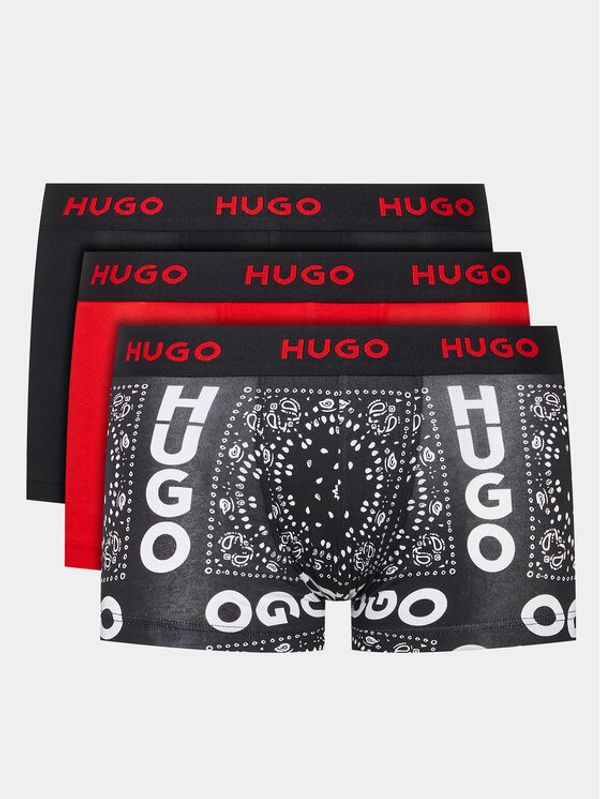Hugo Hugo Комплект 3 чифта боксерки 50480170 Цветен