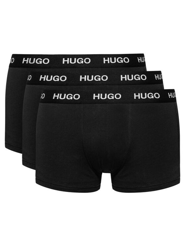 Hugo Hugo Комплект 3 чифта боксерки Trunk Triplet 50435463 Черен