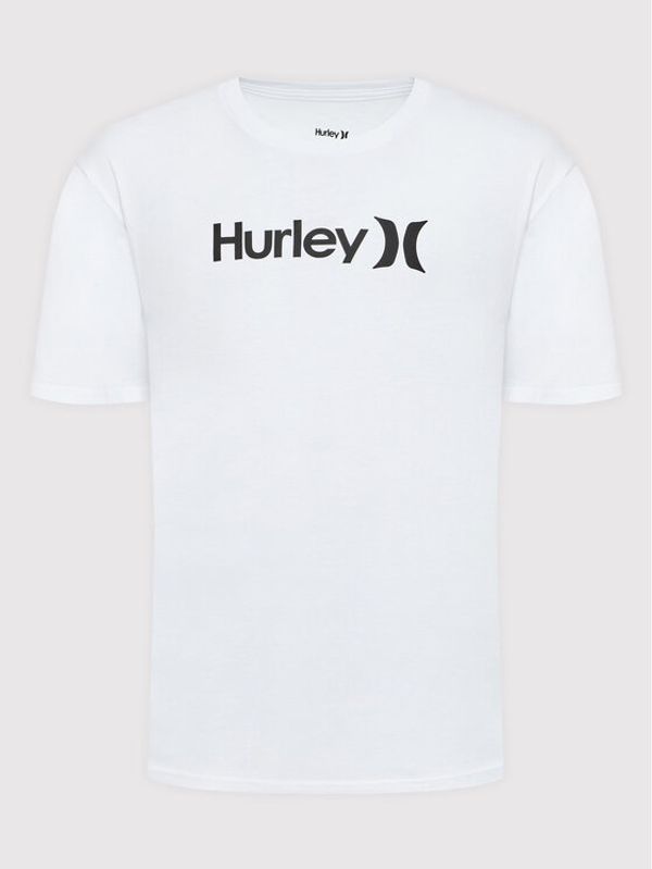 Hurley Hurley Тишърт Everyday Washed One And Only HATS1020 Бяло злато Regular Fit