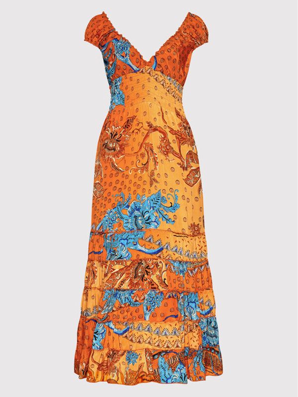 Iconique Iconique Лятна рокля Shirley IC22 145 Оранжев Regular Fit