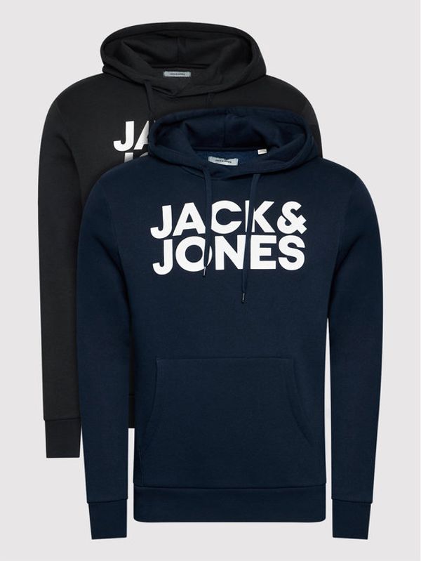 Jack&Jones Jack&Jones Комплект 2 суитшърта Corp 12191761 Цветен Regular Fit