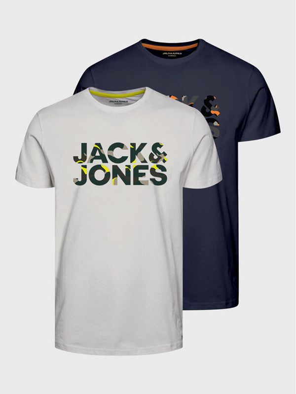 Jack&Jones Junior Jack&Jones Junior Комплект 2 тишъртки Ramp 12222558 Цветен Regular Fit