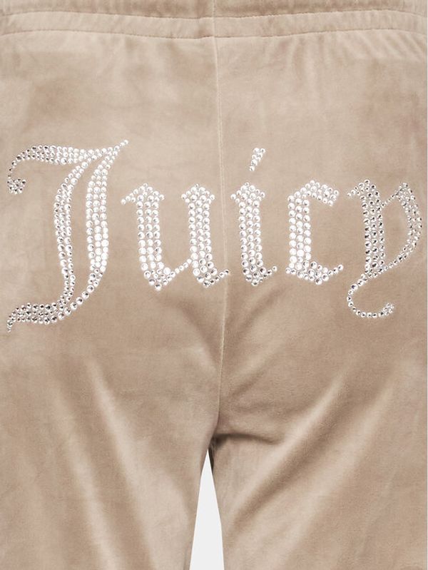 Juicy Couture Juicy Couture Долнище анцуг Tina JCAPW045 Бежов Regular Fit