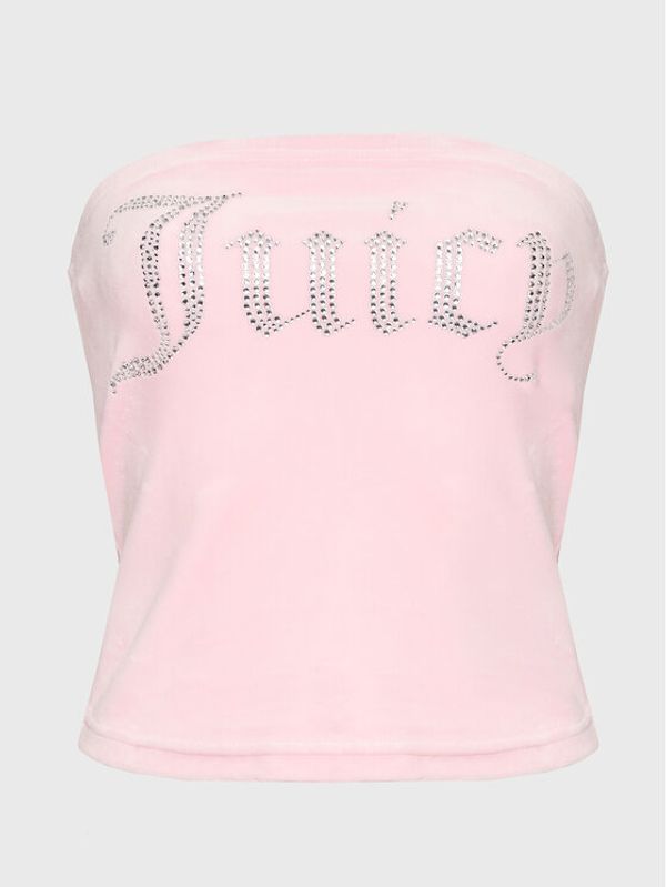 Juicy Couture Juicy Couture топ Babey JCCSC222002 Розов Regular Fit