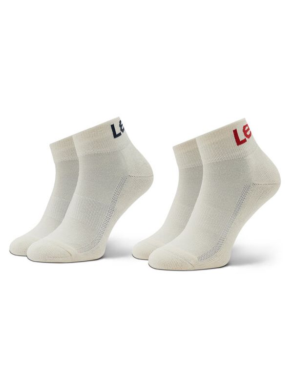 Levi's® Levi's® Комплект 2 чифта дълги чорапи мъжки 701220677 Екрю
