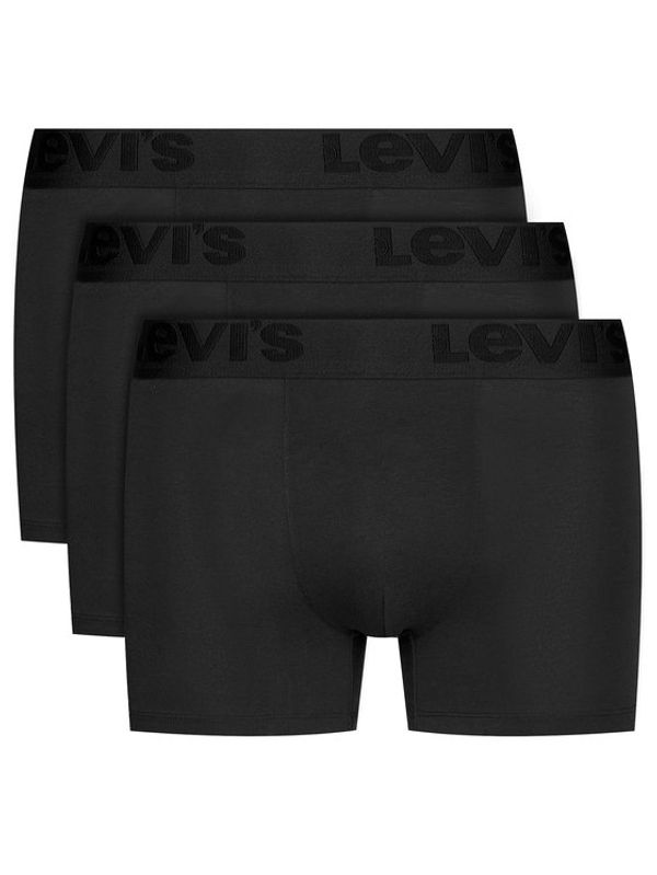 Levi's® Levi's® Комплект 3 чифта боксерки 905045001 Черен
