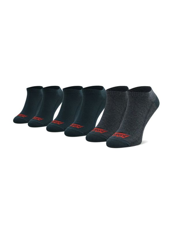 Levi's® Levi's® Комплект 3 чифта къси чорапи унисекс 37157-0174 Тъмносин
