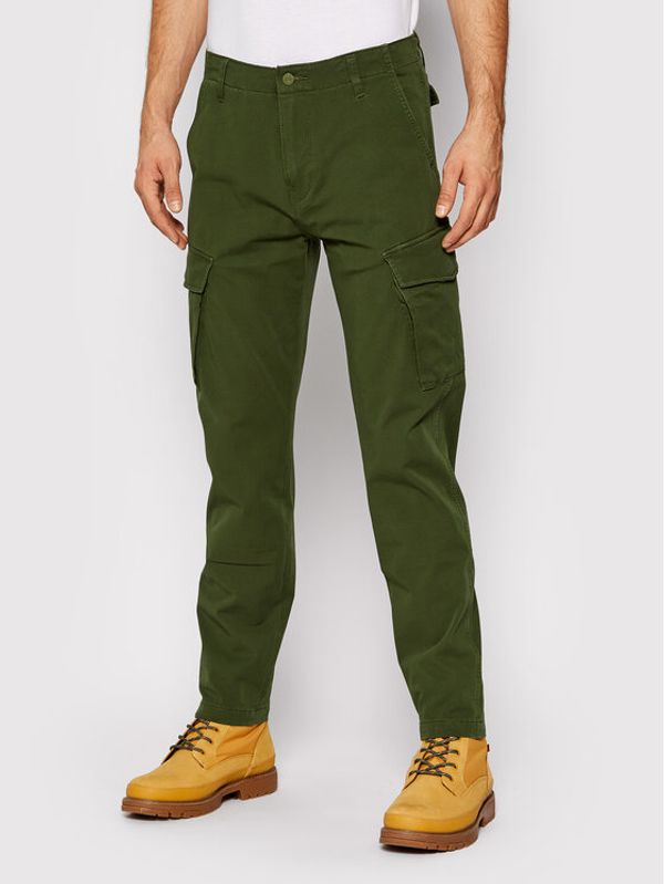 Levi's® Levi's® Текстилни панталони Cargos A2192-0002 Зелен Slim Fit