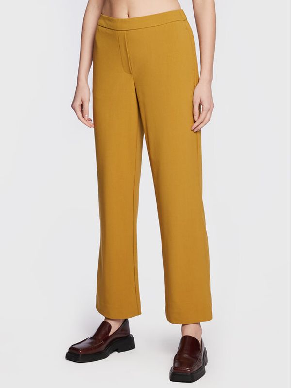 MSCH Copenhagen MSCH Copenhagen Текстилни панталони Chana 16556 Жълт Regular Fit