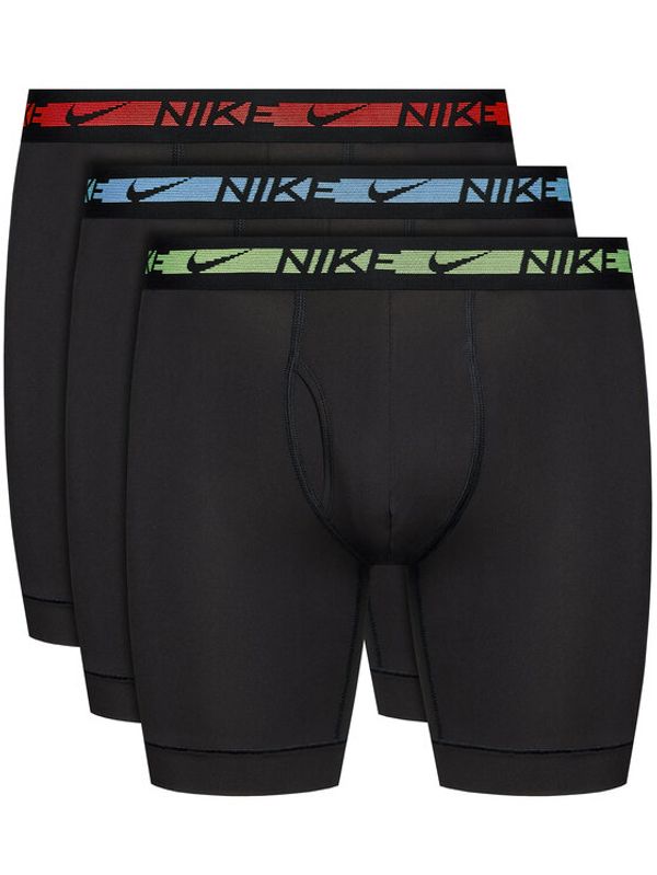 Nike Nike Комплект 3 чифта боксерки Flex Micro 0000KE1028 Черен