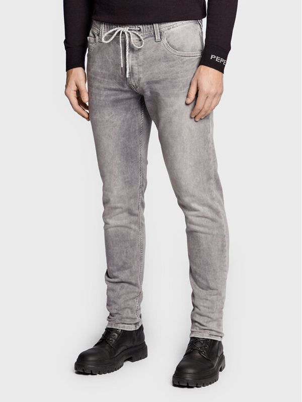 Pepe Jeans Pepe Jeans Дънки Jagger PM206525 Сив Relaxed Fit