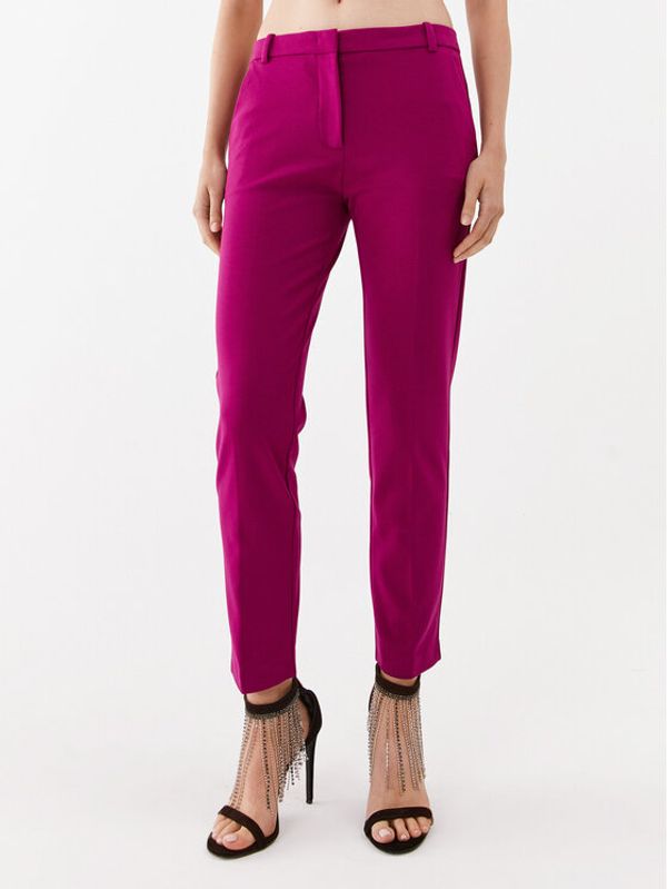 Pinko Pinko Текстилни панталони Bello 100155 A15M Розов Regular Fit