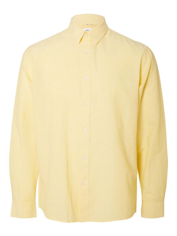 Selected Homme Selected Homme Риза 16079052 Жълт Regular Fit