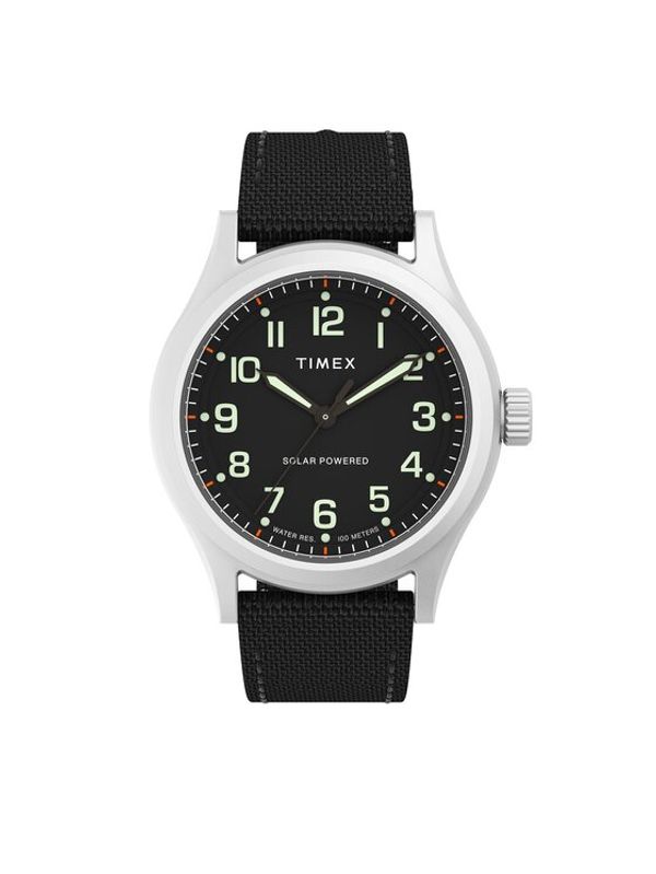 Timex Timex Часовник TW2V64500 Черен