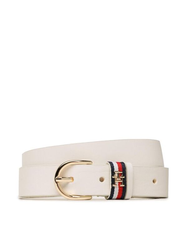 Tommy Hilfiger Tommy Hilfiger Дамски колан Th Timeless 2.5 Corp AW0AW14802 Бял