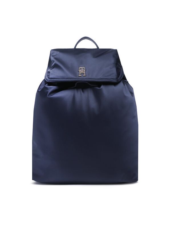 Tommy Hilfiger Tommy Hilfiger Раница Th Flow Flap Backpack Solid AW0AW14687 Тъмносин