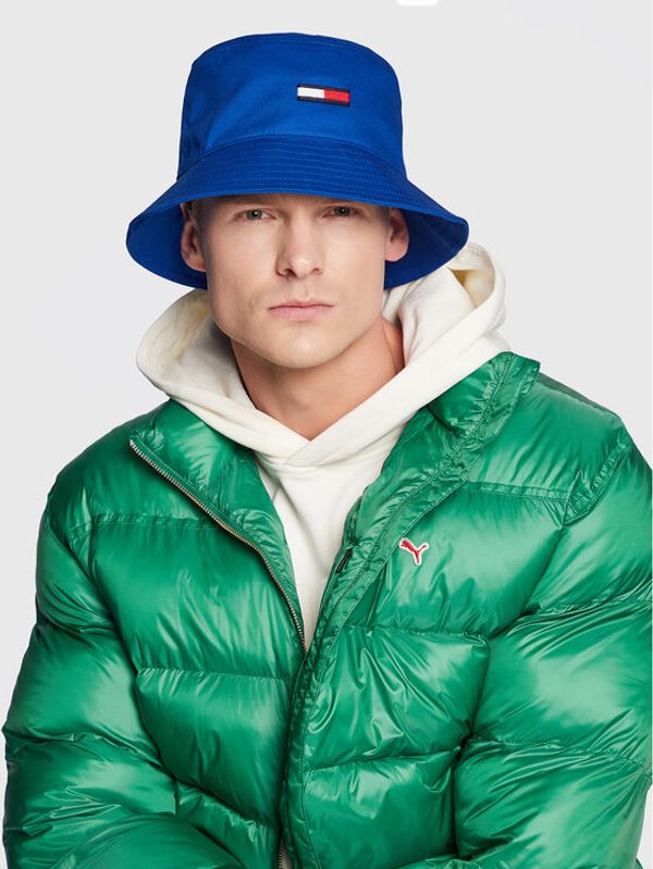 Tommy Jeans Tommy Jeans Текстилна шапка Flag Bucket AM0AM08495 Син