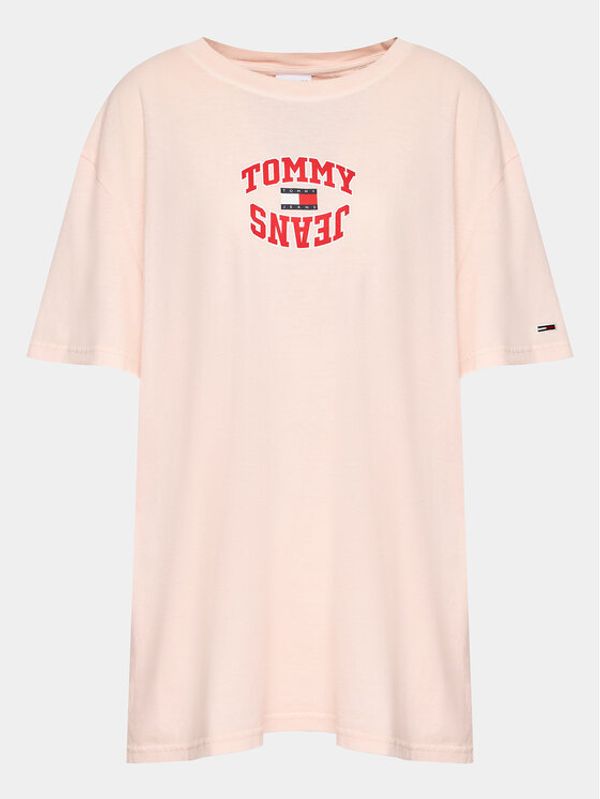 Tommy Jeans Tommy Jeans Тишърт DM0DM16227 Розов Regular Fit