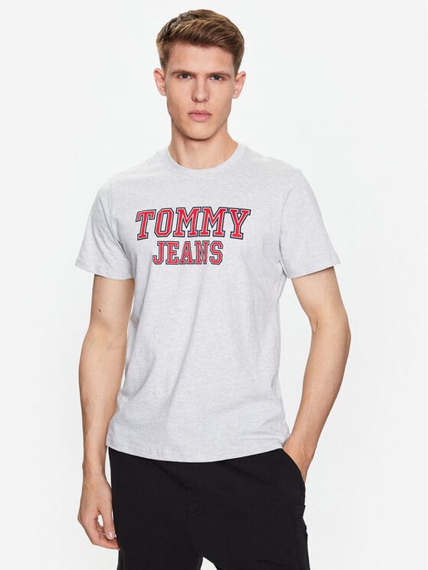 Tommy Jeans Tommy Jeans Тишърт Essential DM0DM16405 Сив Regular Fit