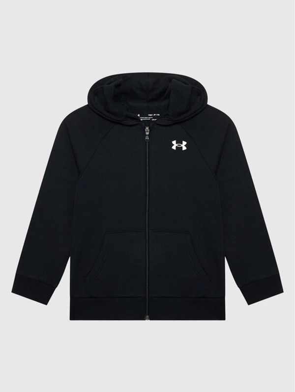 Under Armour Under Armour Суитшърт Ua Rival Cotton Full Zip 1357613 Черен Loose Fit