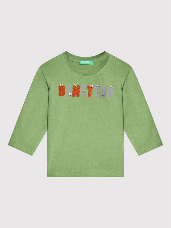 United Colors Of Benetton United Colors Of Benetton Блуза 3ATNC15F2 Зелен Regular Fit