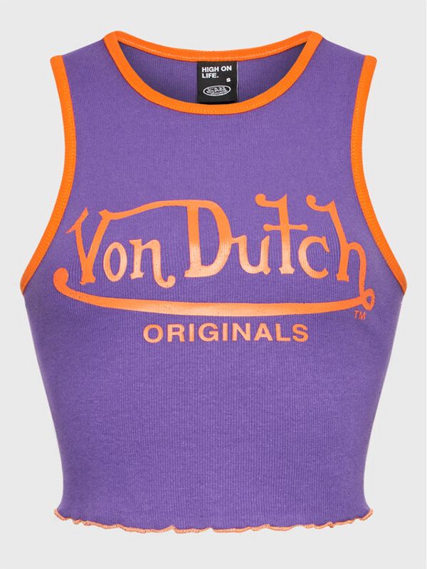 Von Dutch Von Dutch топ Ashley 6 231 043 Виолетов Slim Fit