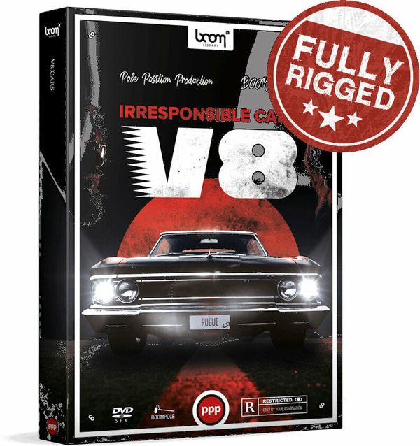 BOOM Library BOOM Library Cars V8 Fully Rigged (Дигитален продукт)