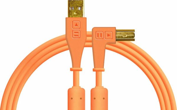 DJ Techtools DJ Techtools Chroma Cable Oранжев 1,5 m USB кабел